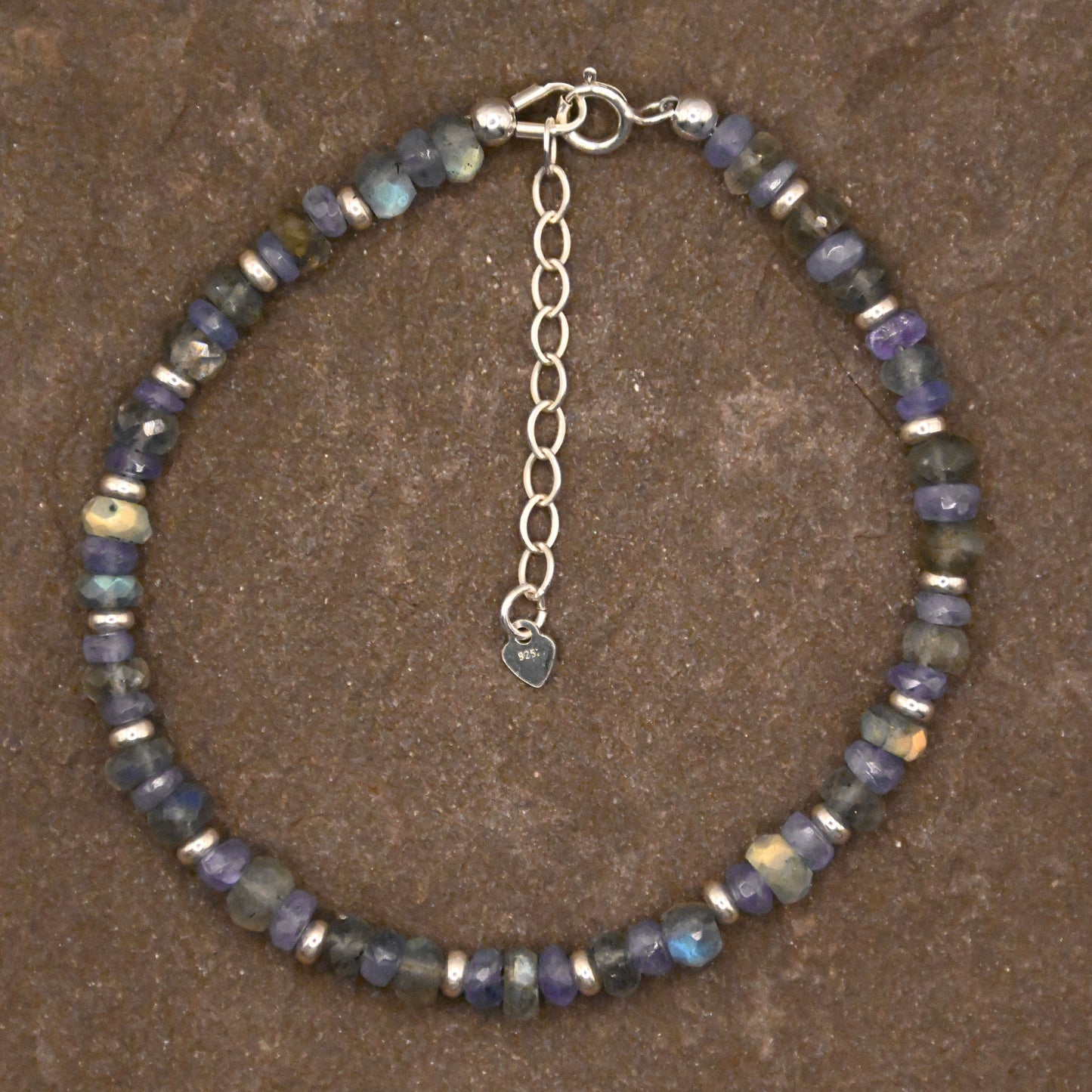 Intuition and Insight (Labradorite & Tanzanite) Bracelet