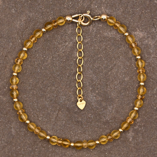 Ray of Sunshine (Citrine) Bracelet