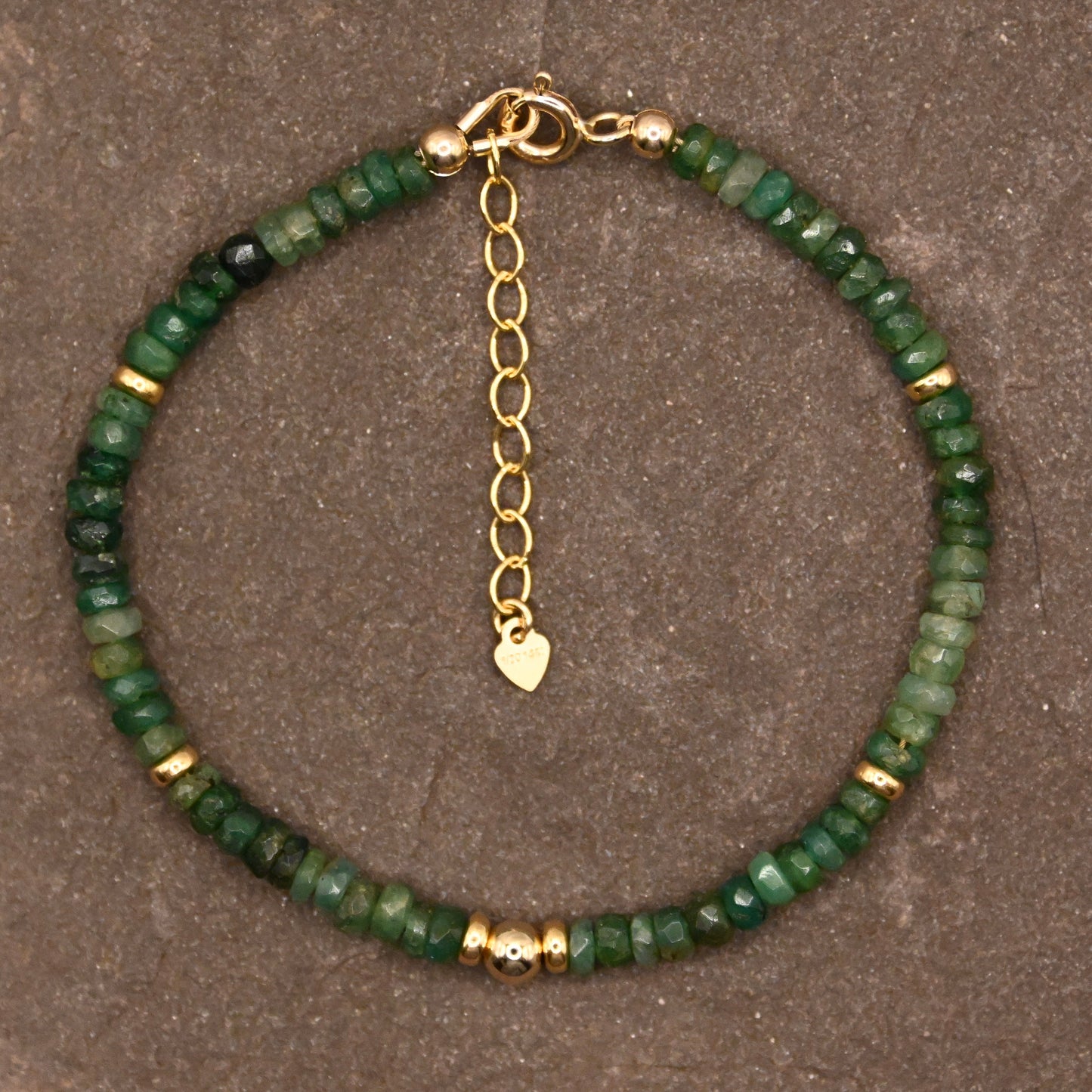 Emerald Forest of Fortune Bracelet