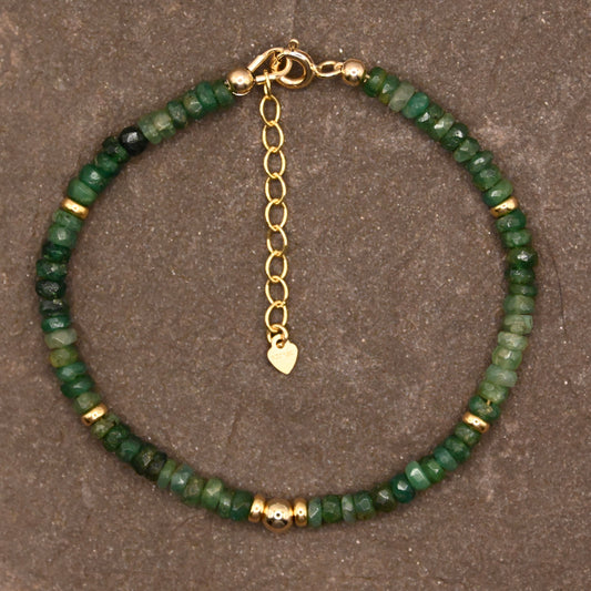 Emerald Forest of Fortune Bracelet