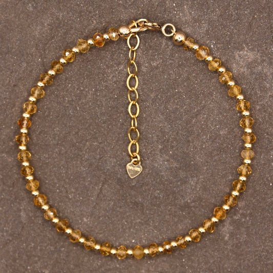 Light maker (Citrine) Bracelet
