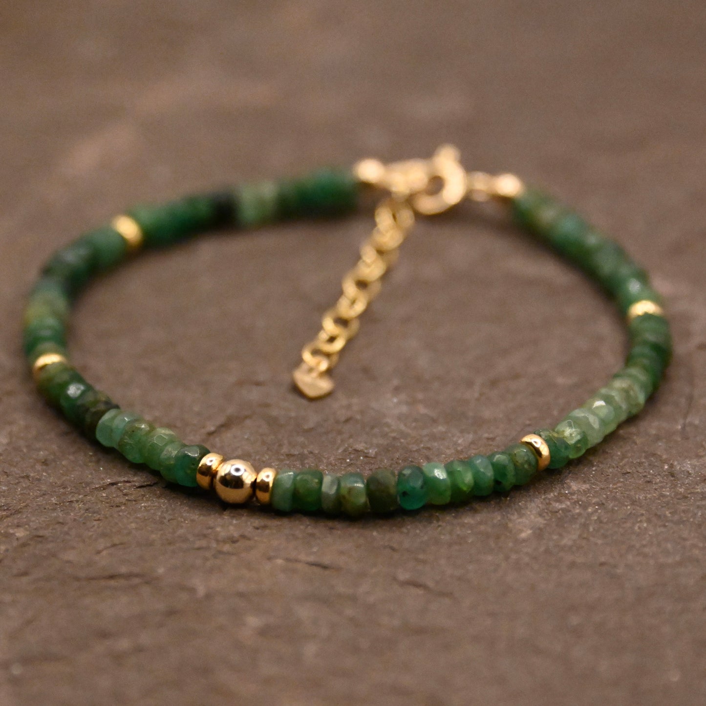 Emerald Forest of Fortune Bracelet