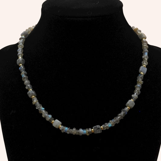 Aegis of Light (labradorite) necklace