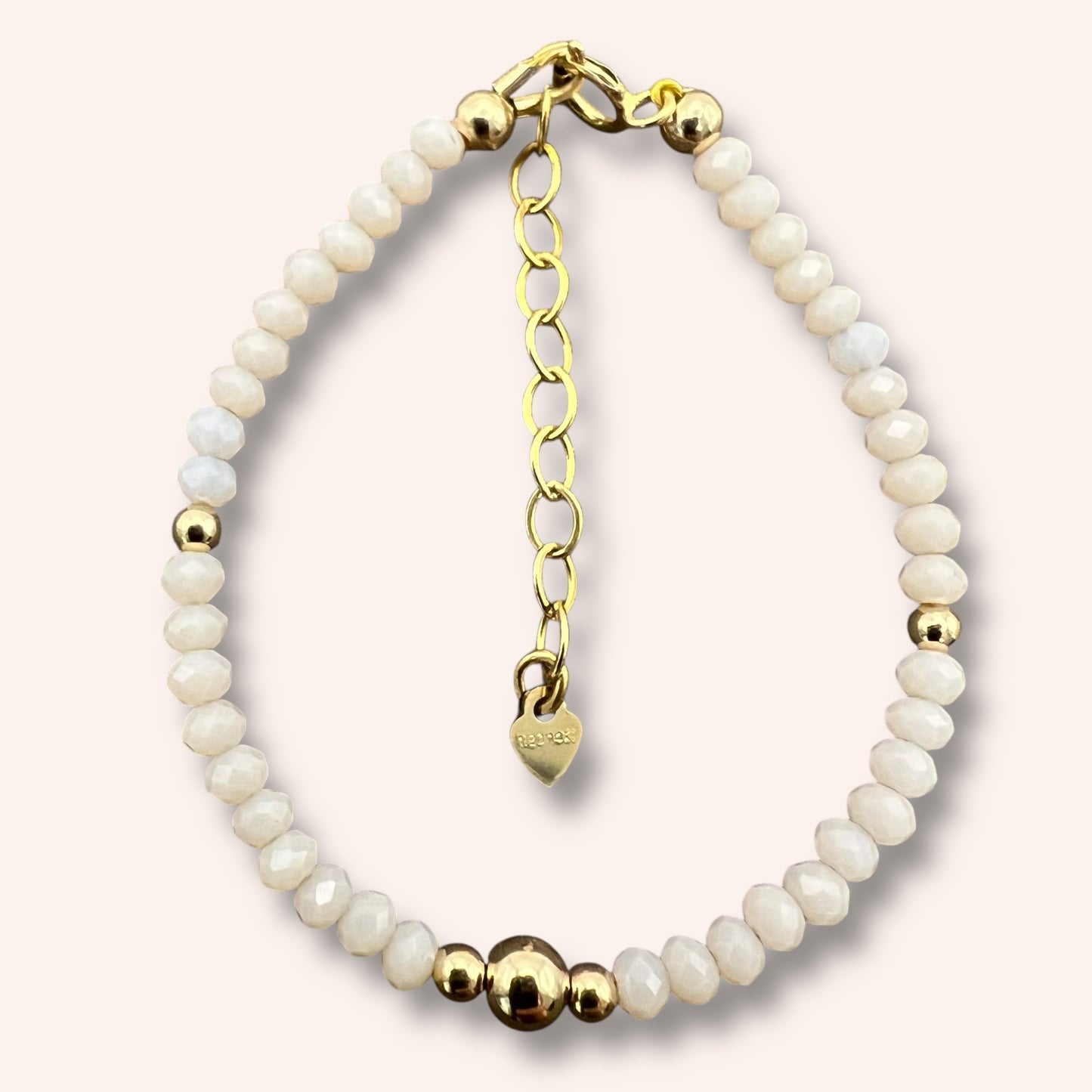 Little Cloud Bracelet – Crystal & Gold-Filled