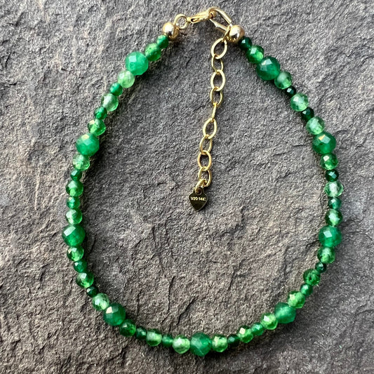 Smart and Strong (Green Onyx) Bracelet