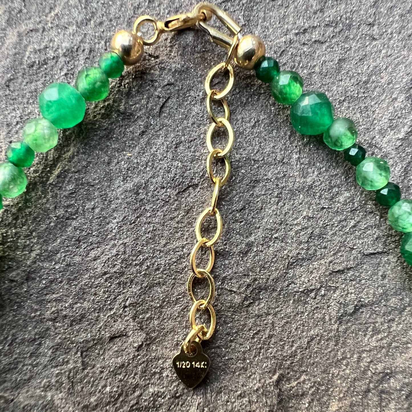 Smart and Strong (Green Onyx) Bracelet