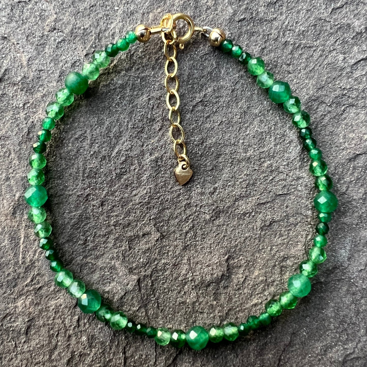 Smart and Strong (Green Onyx) Bracelet