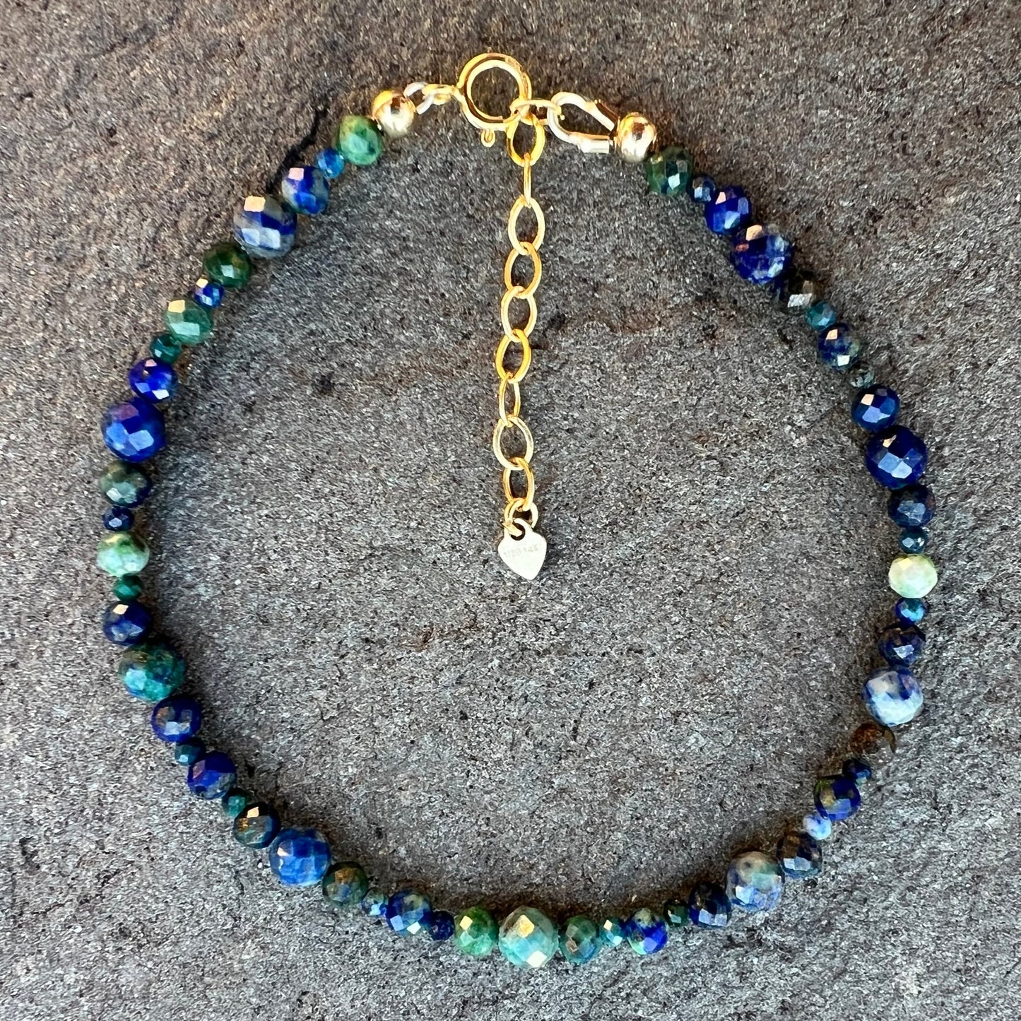 Prosperity (Chrysocolla) Bracelet