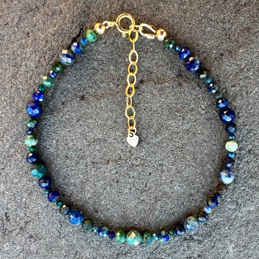 Prosperity (Chrysocolla) Bracelet