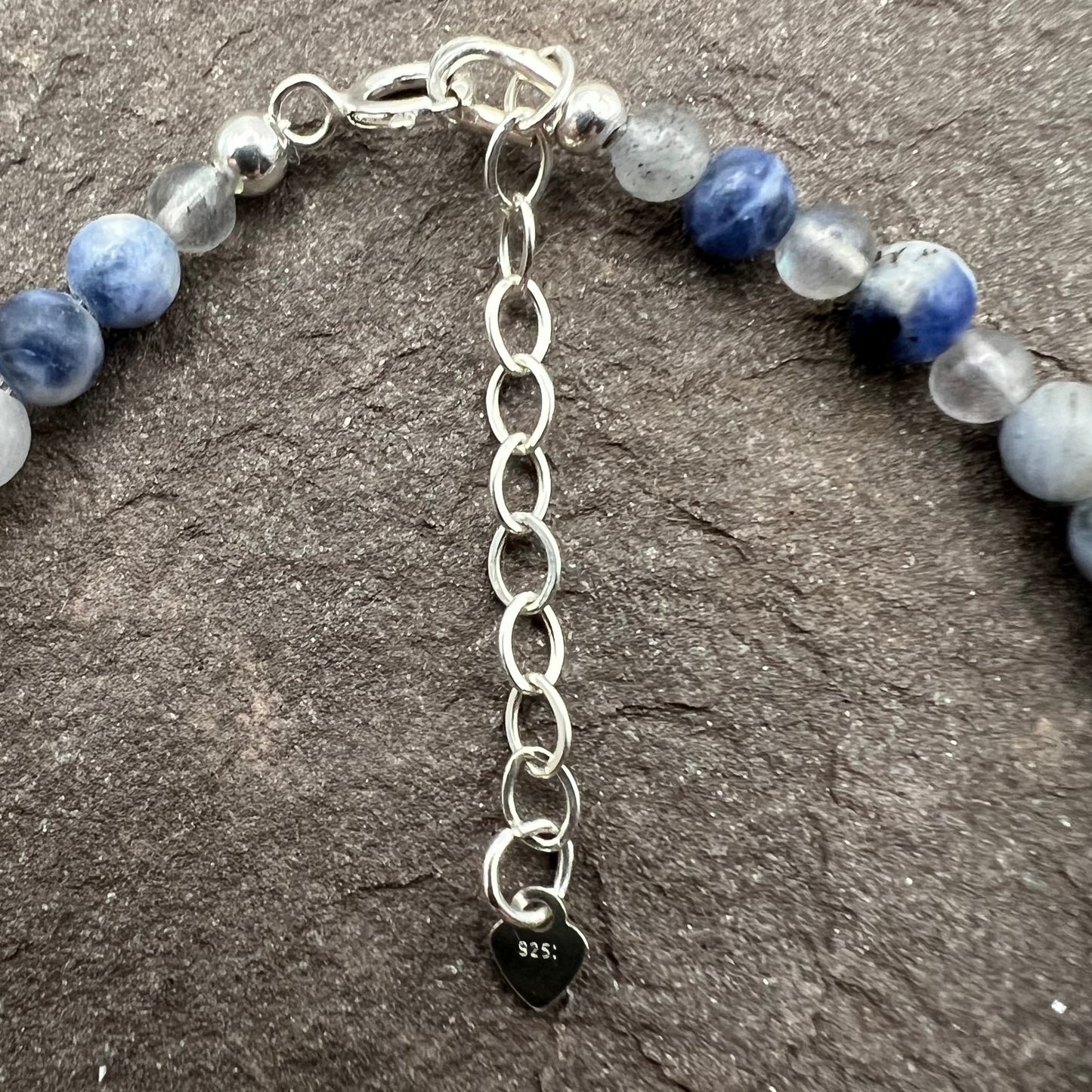 Serene and Harmonious (Moonstone and Sodalite) bracelet