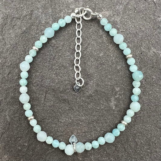 Gambler's stone (Amazonite) bracelet