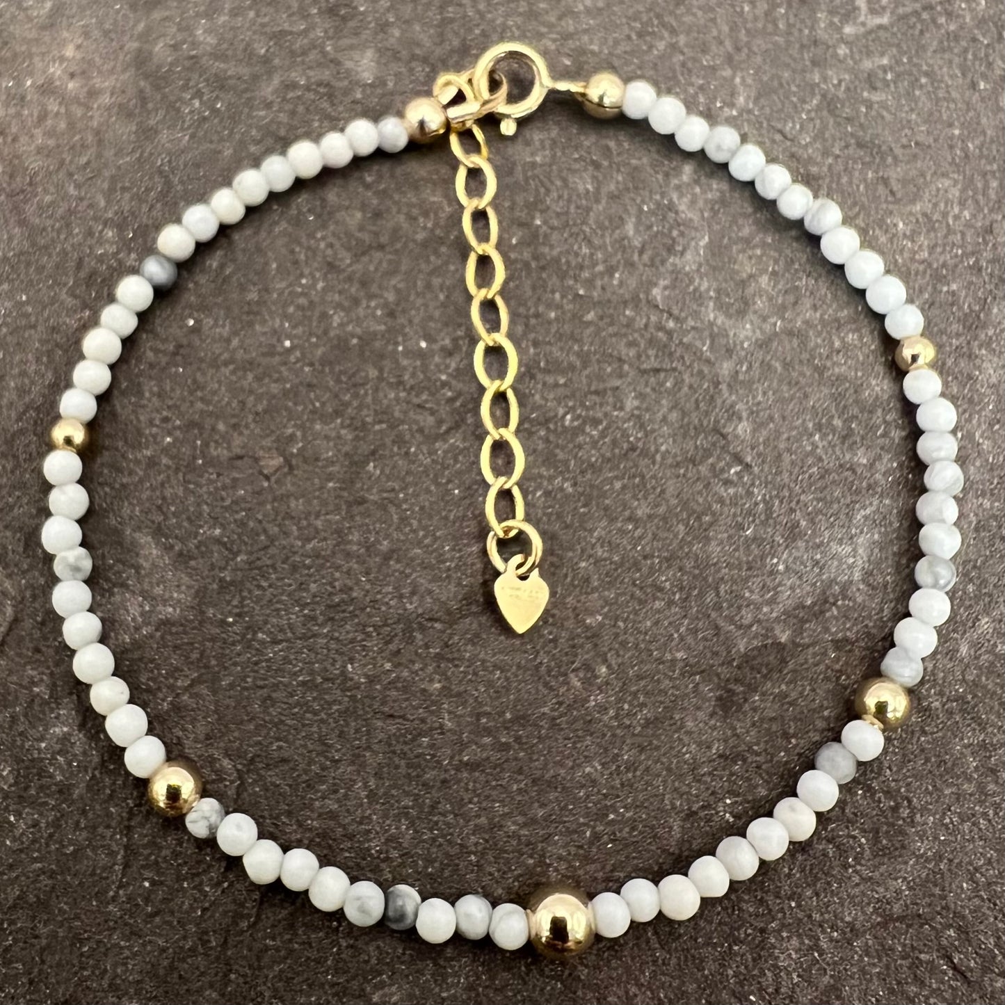 Patience and Calm (Howlite) Bracelet