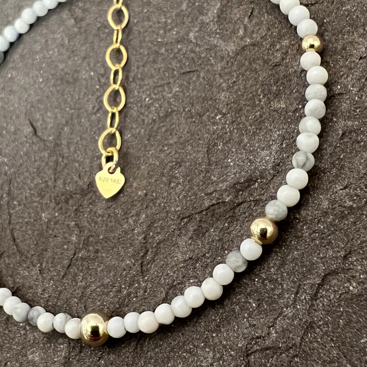 Patience and Calm (Howlite) Bracelet