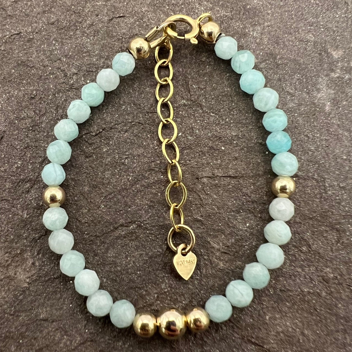 Kids Luck & Fortune (Amazonite) Bracelet