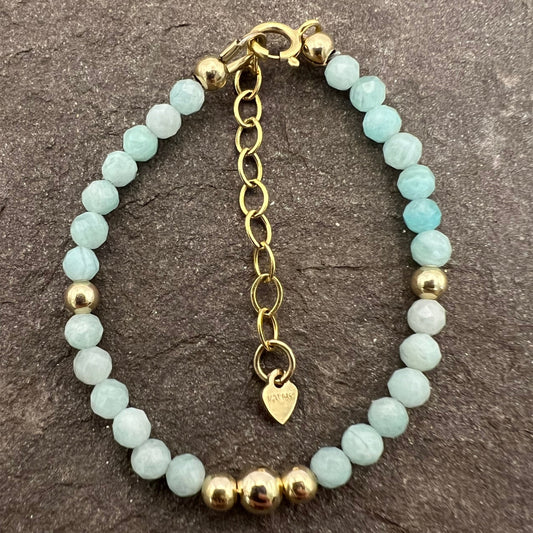 Kids Luck & Fortune (Amazonite) Bracelet