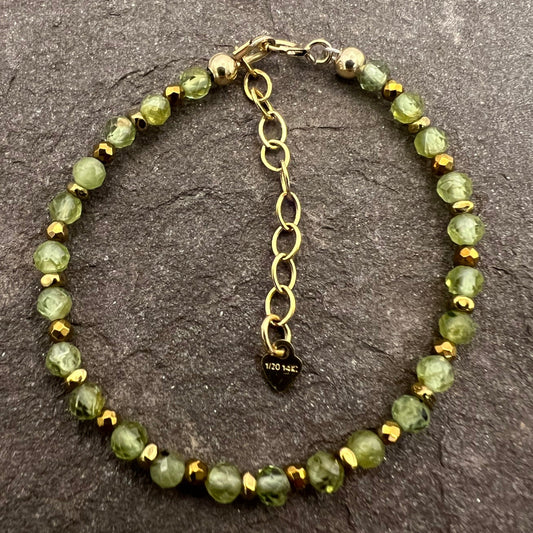 Young Money Magnet (Peridot) Bracelet