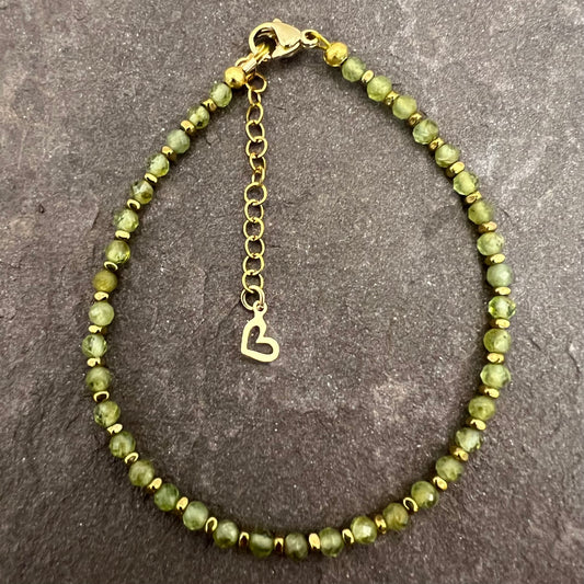 Money Magnet (Peridot) Bracelet