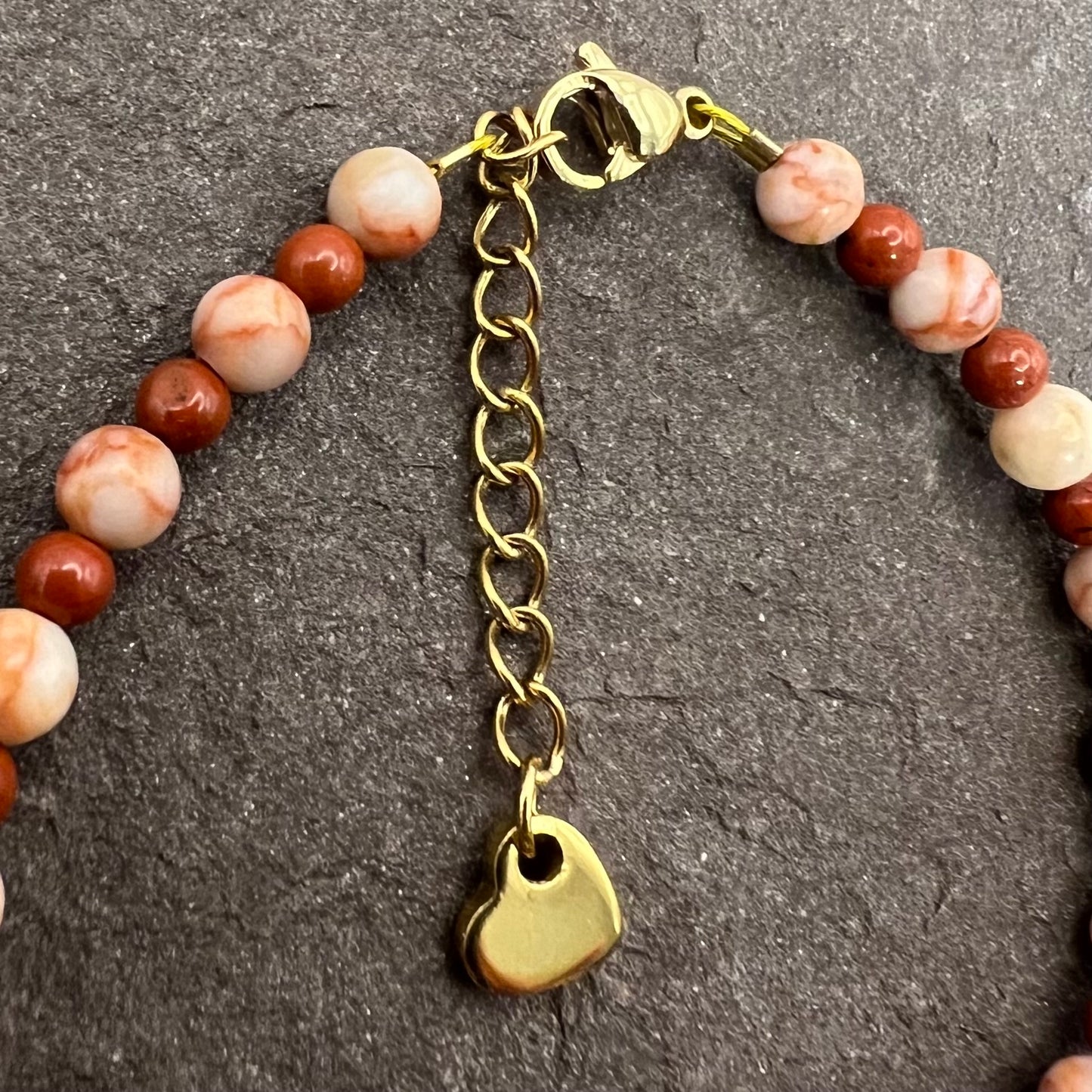 Endurance (Red Jasper & Red Vein Jasper) Bracelet