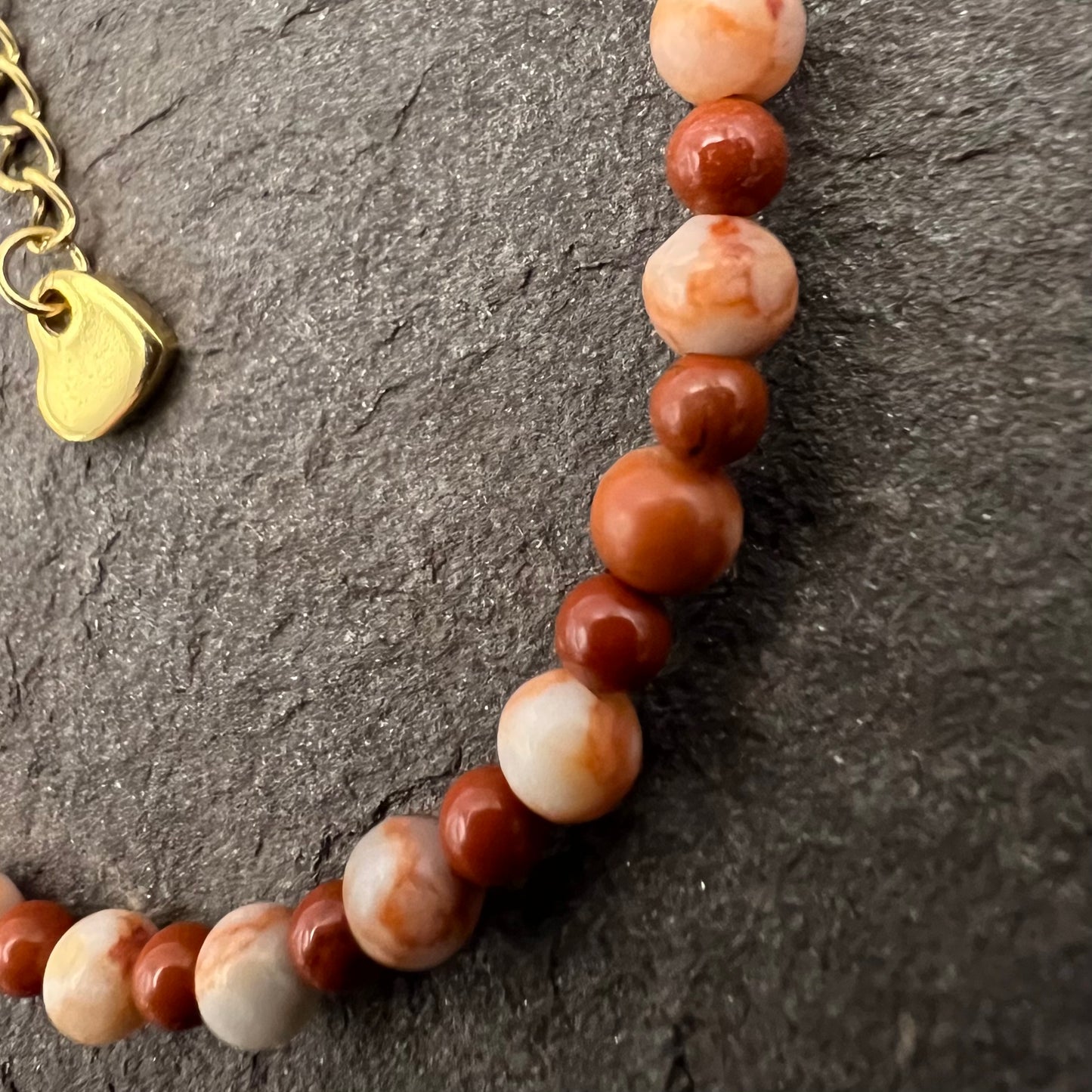 Endurance (Red Jasper & Red Vein Jasper) Bracelet