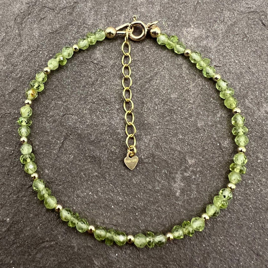 Money Magnet (Peridot) Bracelet