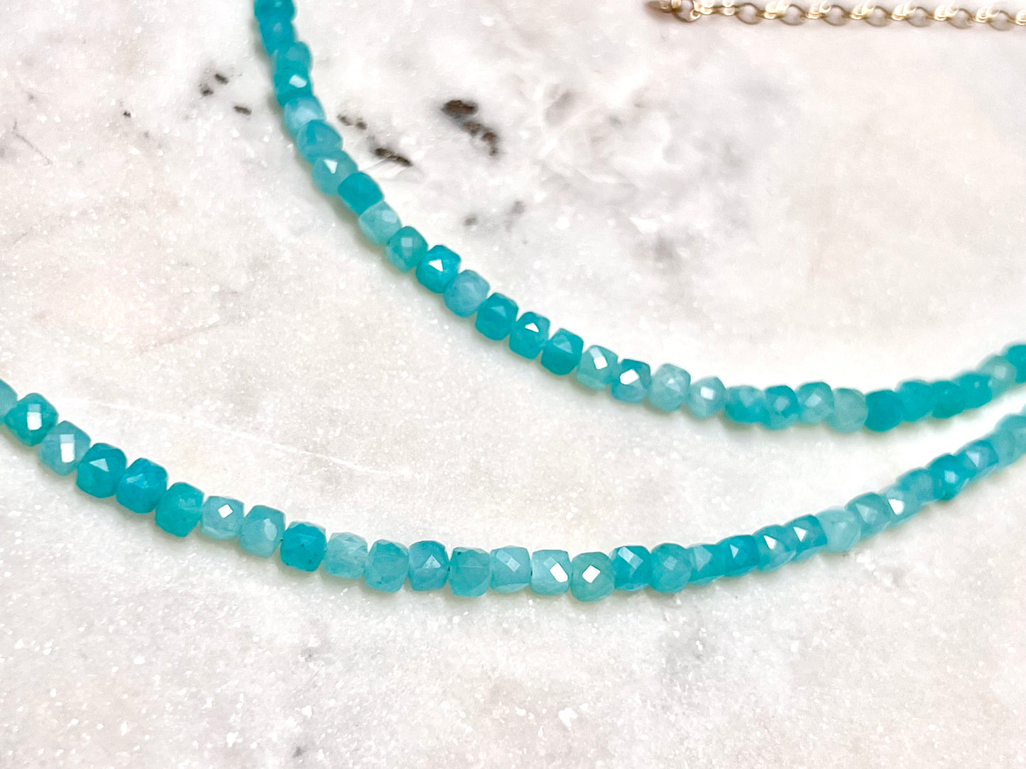 Stone of Courage and Truth (Amazonite) Necklace