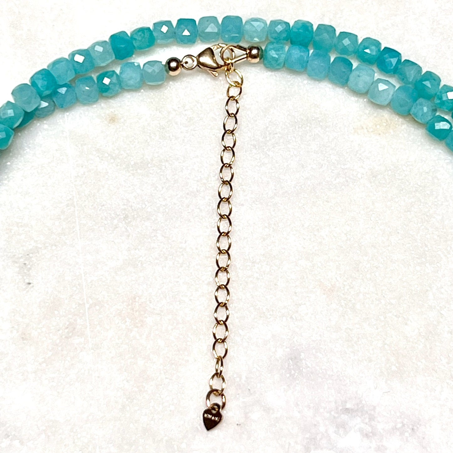 Stone of Courage and Truth (Amazonite) Necklace