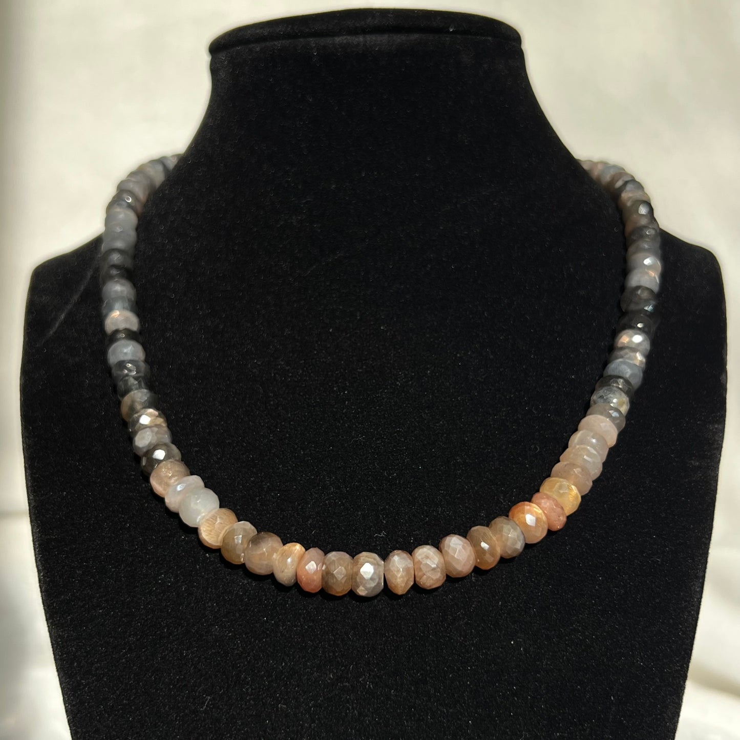 Shadow Moon (Moonstone) Choker