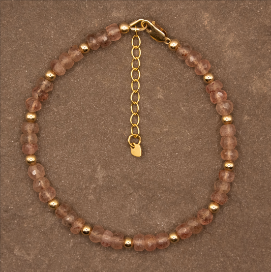 Summer Love (Strawberry Quartz) Bracelet